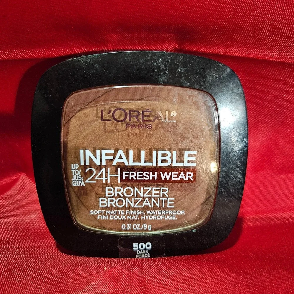 L'Oreal Paris Infallible 24H Fresh Wear Bronzer‎ 500 Dark Fonce Soft Matte